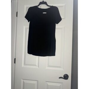 Cy Fashion Callie Cut Out Top Small Black Nwt